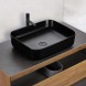 Vincea Раковина керамическая  VBS-105MB, 500*410*130, цвет матовый черный