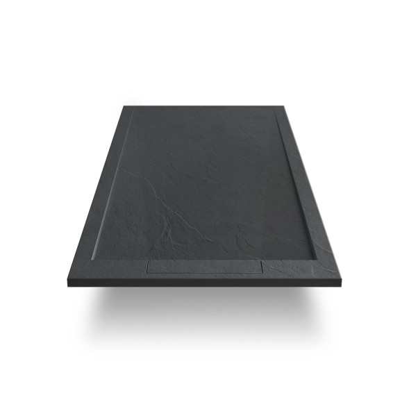 Vincea Поддон для душа из искусственного камня VST-4SRL8012A,1200*800*25, антрацит