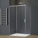 Vincea Душевой уголок Софт 2 (Soft 2) VSR-3SO29011CL, 1100*900, хром, стекло прозрачное