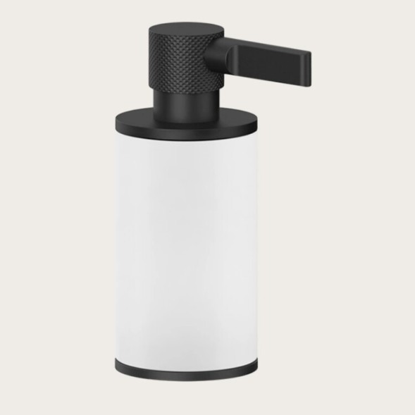 Gessi Дозатор для жидкого мыла, Inciso, шгв 75*118*191, цвет дозатора брашированная бронза#белый  58537#726