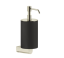 Gessi Дозатор для жидкого мыла, Rilievo, шгв 75*121*222, цвет дозатора черный#Никель PVD