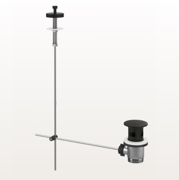 Gessi Донный клапан, Technical Accessories, для раковин, 1 1#4", цвет нержавеющая сталь  01421#239