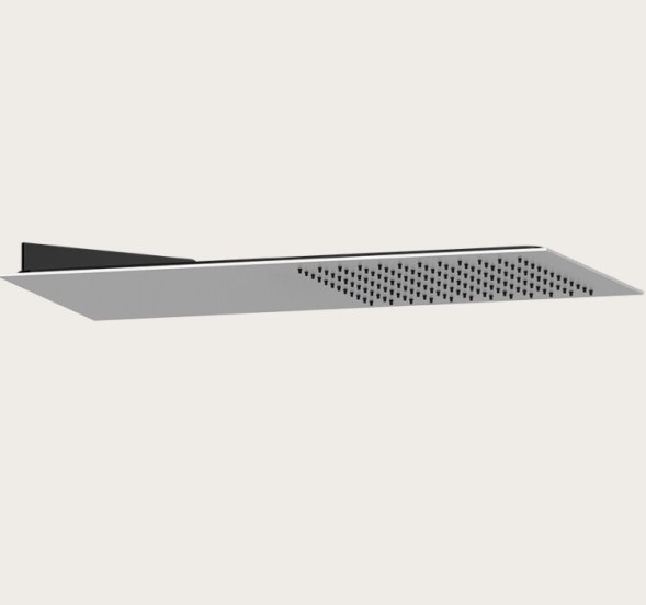 Gessi Верхний душ, Spotwater Flessa, 79*79, цвет черный матовый  57201#299