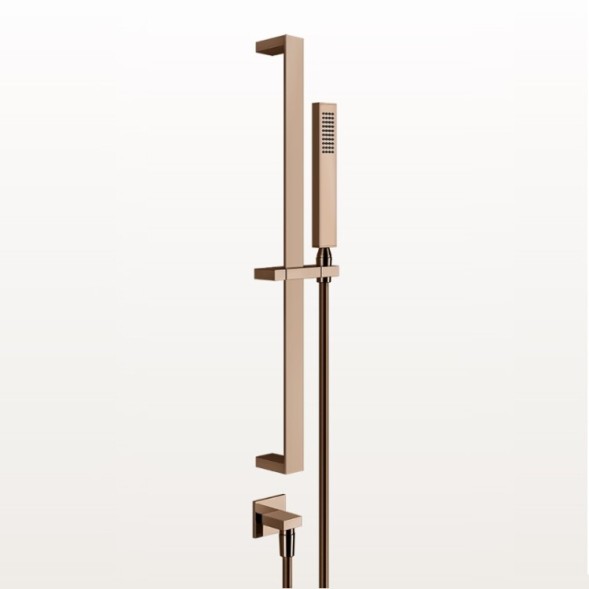 Gessi Душевой гарнитур, Rettangoloshower, цвет  черный матовый  20145#299