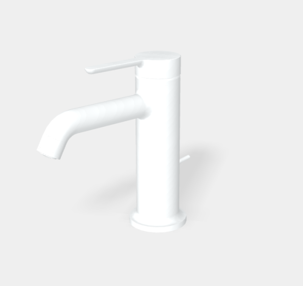 Смеситель для раковины, Fima Carlo Frattini, Snap, цвет-белый матовый F3111BS.ES