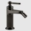 Gessi Смеситель для биде, VENTI20, цвет Черный брашированный металл  65007#707