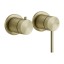 Gessi Смеситель для душа, 316 Bath Shower, на 2 потребителя, цвет Латунь матовая  54077#727