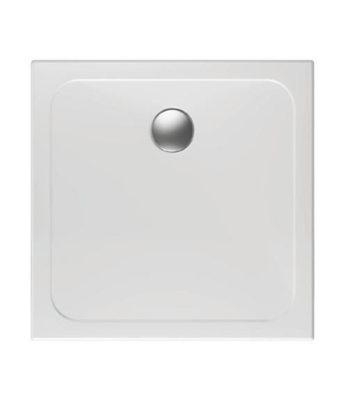 Душевой поддон 800х800 ISVEA квадратный цвет черный матовый 10DT97225-42N