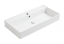 Раковина SIMAS AGILE подвесная или накладная с одним отверстием цвет белый AG91