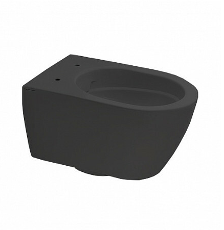 Унитаз Scarabeo MOON подвесной безободковый цвет черный матовый 5520/CL 49