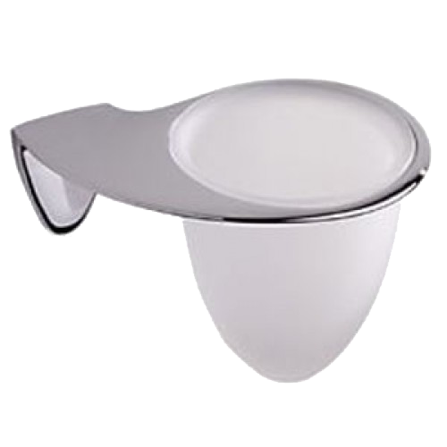 Стакан COLOMBO DESIGN KHALA B1802 настенный цвет хром