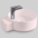 Раковина Artceram Cartesio накладная без отверстий  цвет Pink CAL004 33 99