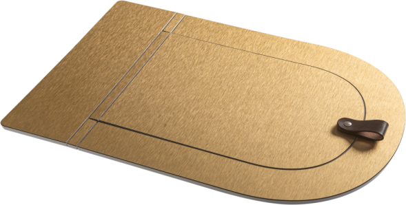 Сиденье с крышкой Artceram The One с микролифтом цвет золото THA001 73