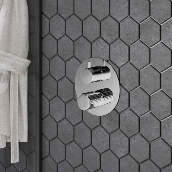 Paini 7GCR6911 Смеситель для ванны Кокс Грип встраиваемый, хром