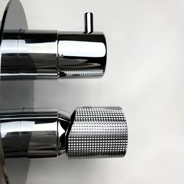 Paini 7GCR6911 Смеситель для ванны Кокс Грип встраиваемый, хром