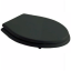 Сиденье с крышкой GALASSIA ETHOS 8413 NE петли хром цвет черный глянцевый
