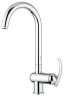 Emmevi Ramses, кухонный смеситель с поворотным изливом, цвет хром 72007CR