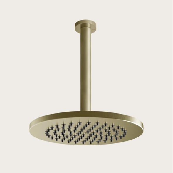 Gessi Верхний душ, 250*250, цвет брашированная бронза PVD  63352#726