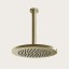 Gessi Верхний душ, 250*250, цвет брашированная бронза PVD  63352#726