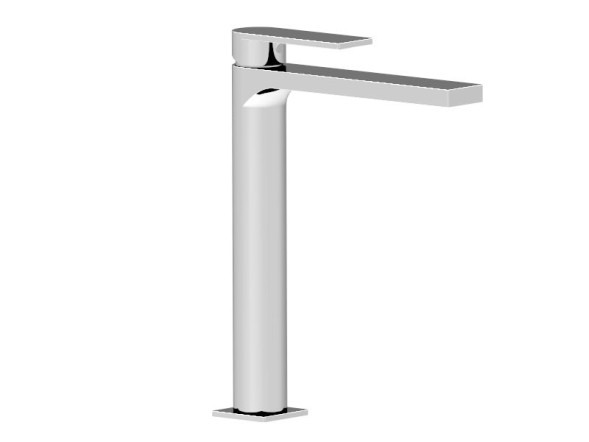 AQG Alpha, высокий однорычажный смеситель для раковины без донного клапана, цвет хром