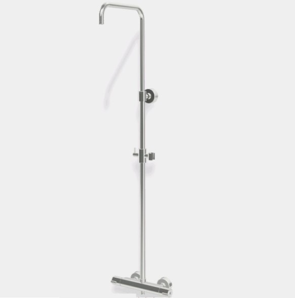 Душевая стойка, Fima Carlo Frattini, Shower column, цвет-хром F3155SCR