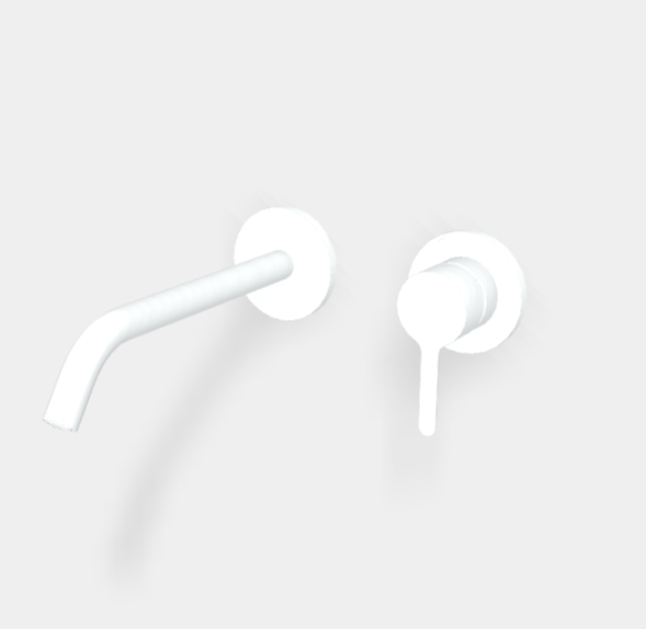 Смеситель для раковины, Fima Carlo Frattini, Snap, цвет-белый матовый F3121WLX8BS