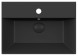 Раковина ISVEA SistemaZ Frame накладная ШГВ 600*420*132 отверстия для смесителя 1 цвет черный матовый 10SF50060-2N