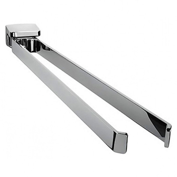 Полотенцедержатель COLOMBO DESIGN ALIZE B2512 двойной цвет хром