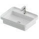 Раковина Artceram Fuori Scala полувстраиваемая с одним отверстием цвет белый  TFL034 01 00