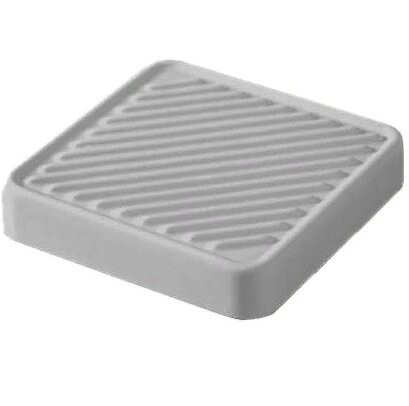 Мыльница Artceram Cartesio накладная цвет серый CAC001 34 00