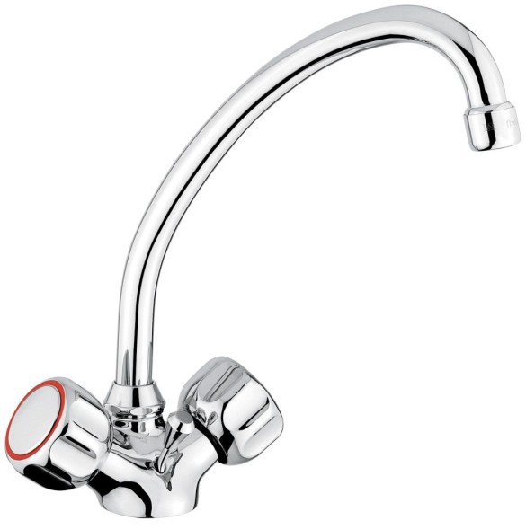 Высокий смеситель Sole с донным клапаном для раковины, цвет хром 15913CR