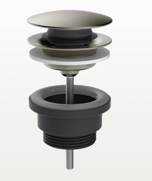 Gessi Донный клапан, Technical Accessories, для раковин, 1 1#4", цвет Никель PVD  01391#720