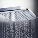 Верхний душ Bossini Cosmo H69598I.030 280х280 мм настенный с кронштейном 40 см Easy Clean цвет хром