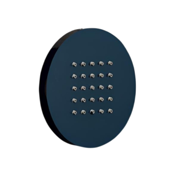 Форсунка боковая Bossini Tondo Flat I00175.073 цвет черный матовый