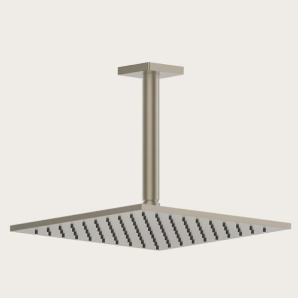 Gessi Верхний душ, Rettangolo, 300*300, цвет черный металл  15185#706