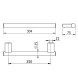 Поручень KLUDI VELA C 3198153 для ванны