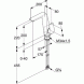 Смеситель KLUDI AMEO 410240575 для раковины на одно отверстие высокий