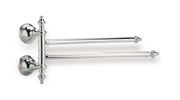 Stil Haus Elite, полотенцедержатель двойной поворотный, цвет золото