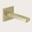 Gessi Излив, Rettangolo, цвет Латунь матовая  20120#727