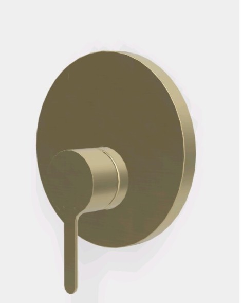 Смеситель для душа, Fima Carlo Frattini, Snap, цвет-шампань брашированная F3119E1HS