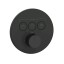 Gessi Смеситель для душа, HI FI Comfort, на 3 потребителя, цвет черный матовый 38716#299