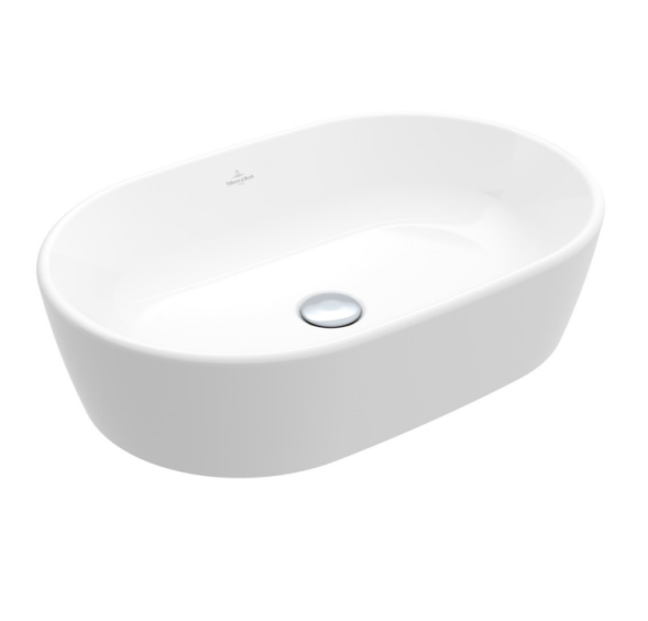 Villeroy&amp;Boch Раковина, Architectura, шгв 600*400*155, отверстия для смесителя-отсутствуют, цвет-альпийский белый 5A266001