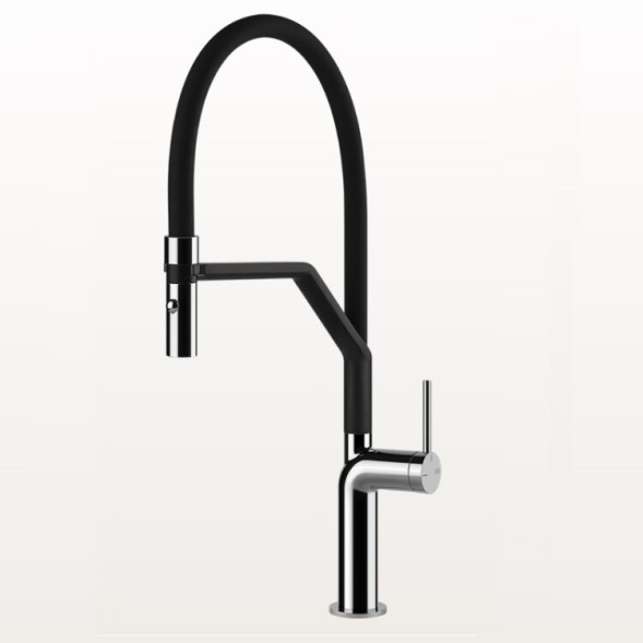 Gessi Смеситель для кухни, Stelo Collection, цвет Никель матовый 60315#149