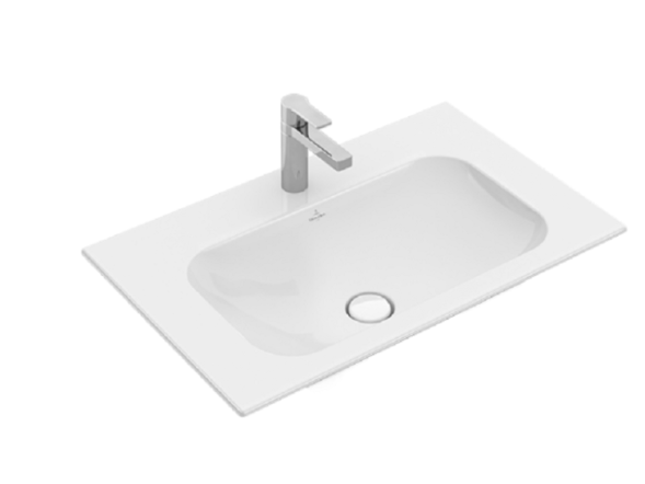 Villeroy&amp;Boch Раковина, Finion, шгв 800*470*165, CeramicPlus, цвет-альпийский белый 416884R1