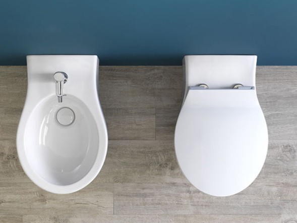 Унитаз HATRIA LE FIABE Y1CD01 подвесной безободковый цвет белый