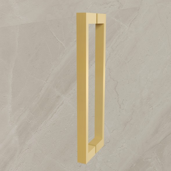 Vincea Душевая дверь Экстенза (Extenza) VDP-4EX1112CLG, 1100/1200, брашированное золото, стекло прозрачное