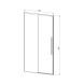 Vincea Душевая дверь Слим-Н (Slim-N) VDS-4SN140CL, 1400, хром, стекло прозрачное