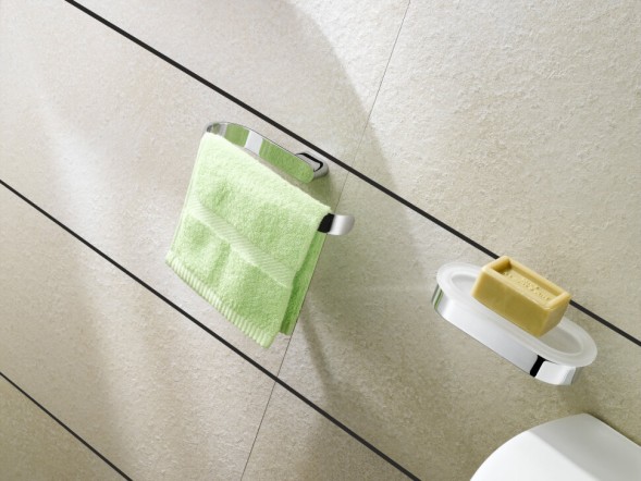 Мыльница LANGBERGER LUGANO 24015A подвесная цвет хром