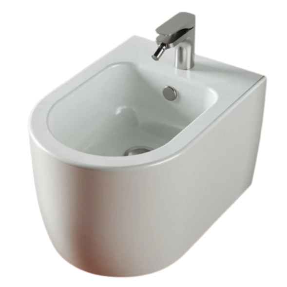 Биде Artceram Monet подвесное с одним отверстием цвет белый матовый MNB001 05 00