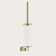 Gessi Ёршик, Inciso, шгв 76*105*475, цвет колбы белый, цвет золото   58519#246